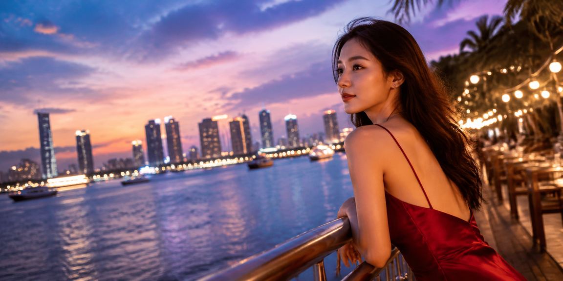 Người dùng tại bãi biển Sài Gòn kích hoạt voucher cá cược trên điện thoại Android